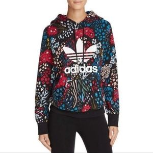 adidas Multicolor Floral Hoodie